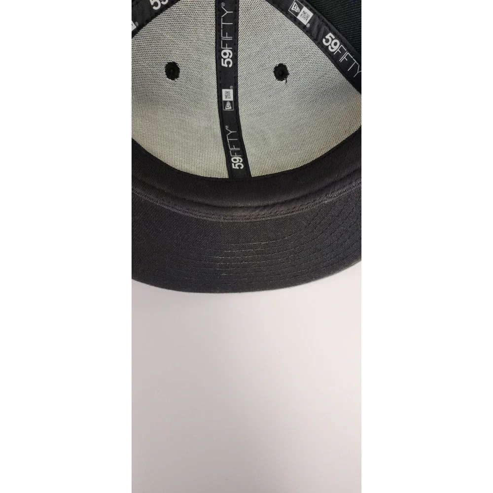 New Era 59FIFTY Tampa Bay Buccaneers Bucco Bruce Fitted Hat 7 3/8 Black NFL Cap